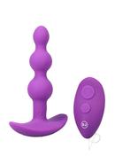A-play Shaker Rechargeable Silicone Beaded Anal Plug With...